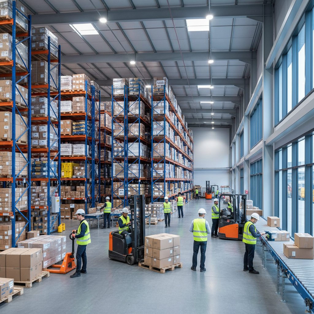 Lire la suite à propos de l’article Travailler dans la logistique en intérim : Métiers, salaires et opportunités